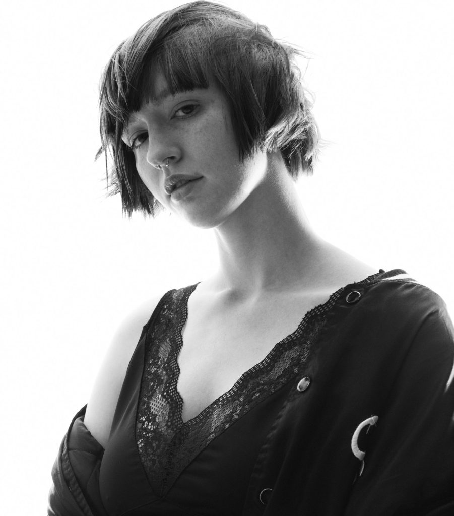 Woman modeling